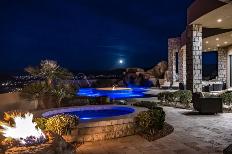 Twilight photograph of a southern Utah property number 4
